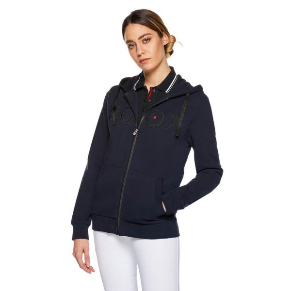 Ego7 Women's Jacket After Riding, Sweatjacket, with Hood