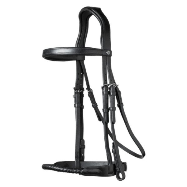 Trust Bridle Dublin, english combined, with braided noseband, without ratchet strap