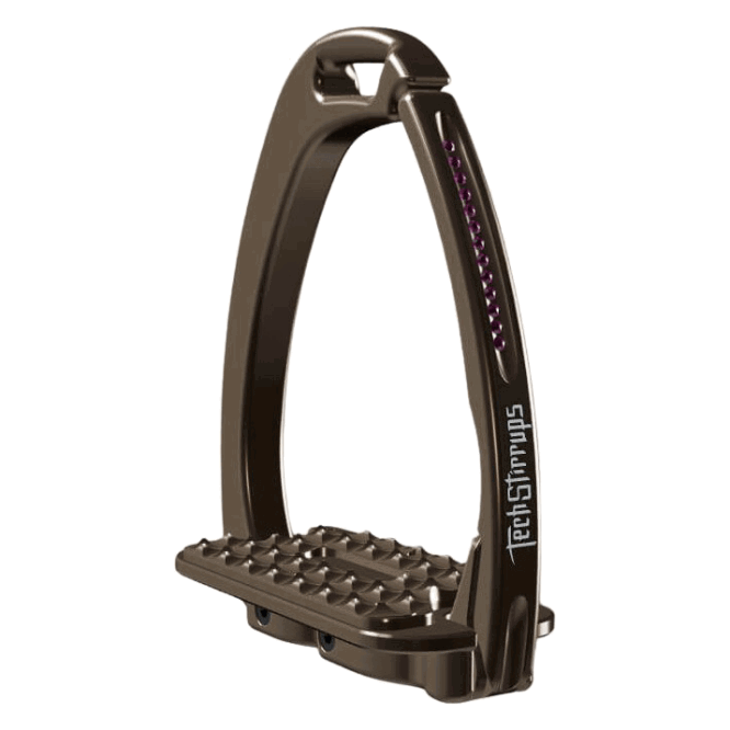 Tech Stirrups Steigbügel Venice Swarovski Sloped M, Sicherheitssteigbügel
