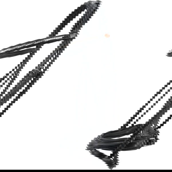 Kieffer Bridle Perseus, Swedish Combined, with Reins