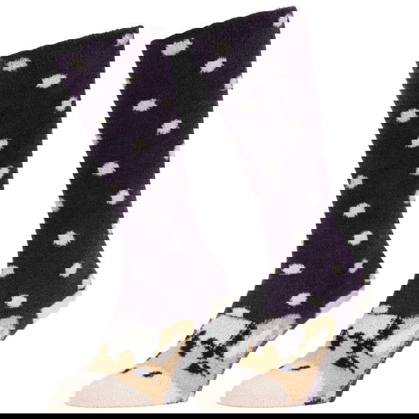 LeMieux Socken Kinder Fluffy Character HW25, Kuschelsocken, Kniestrümpfe