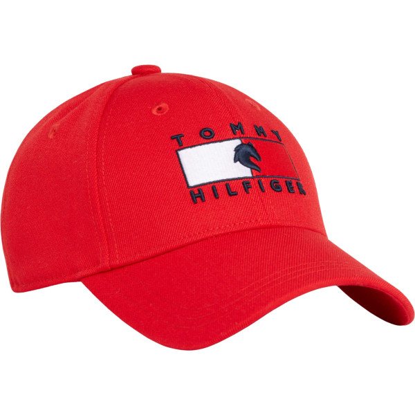 Tommy Hilfiger Equestrian Unisex Cap Montreal Flag Logo, Baseball Cap