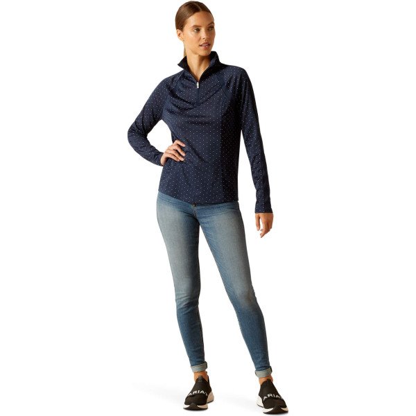 Ariat Women's Shirt Sunstopper 3.0 SS24, Training Shirt, UV Shirt, Long-Sleeve