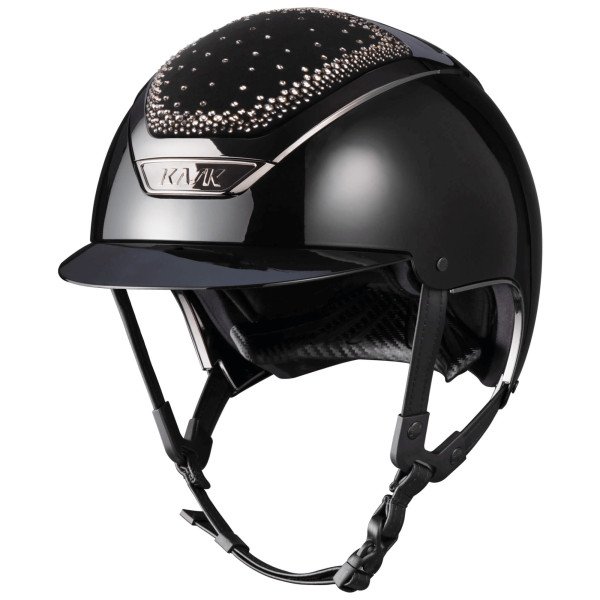 Kask Reithelm Dogma Pure Shine Swarovski In-Out Vintage Rose