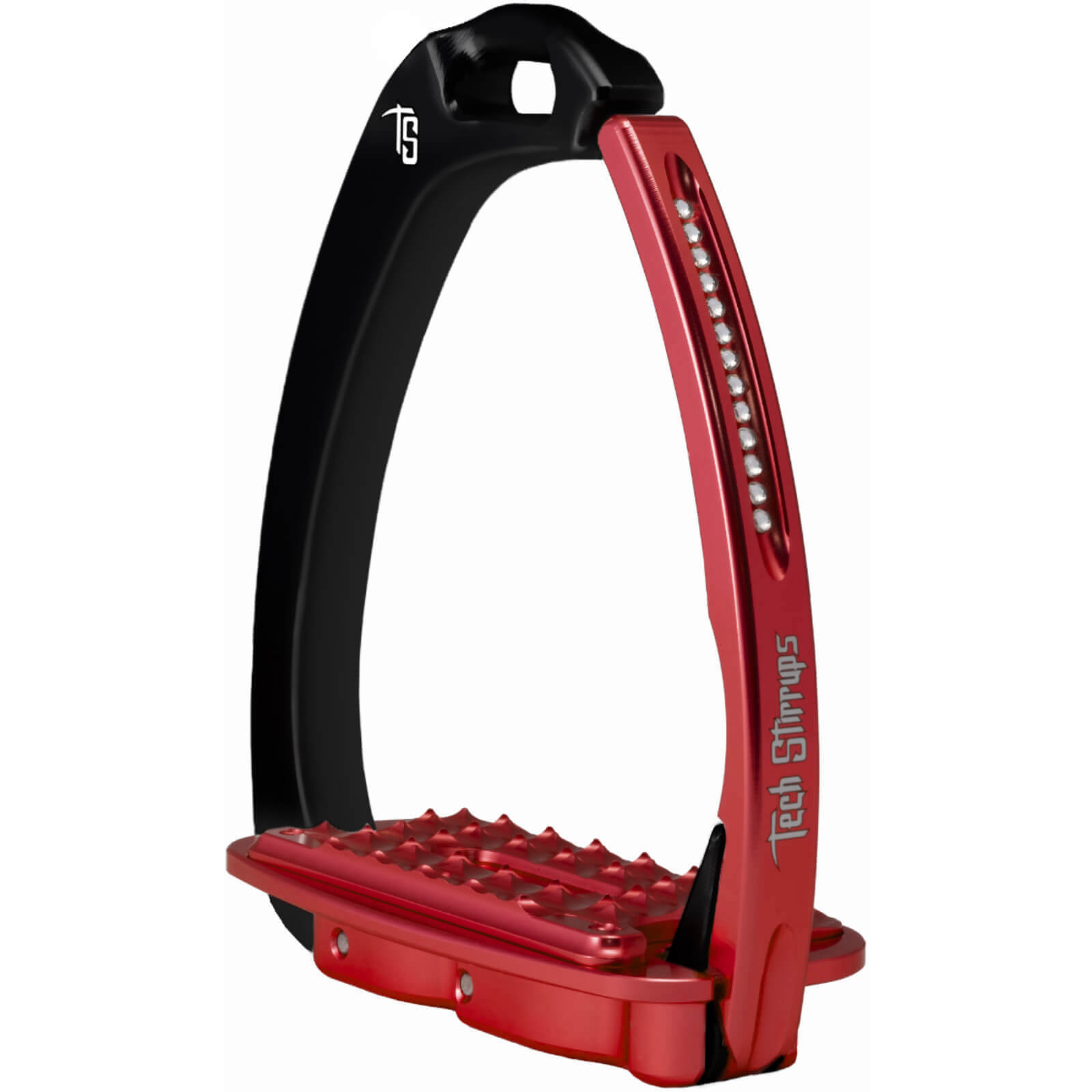 Tech Stirrups Steigbügel Venice Sloped EVO Swarovski, Sicherheitssteigbügel, Aluminium