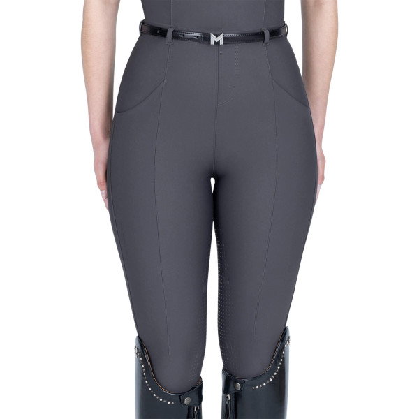 Maximilian Equestrian Reitleggings Damen Velya, Vollbesatz, Full-Grip, mit Gürtel