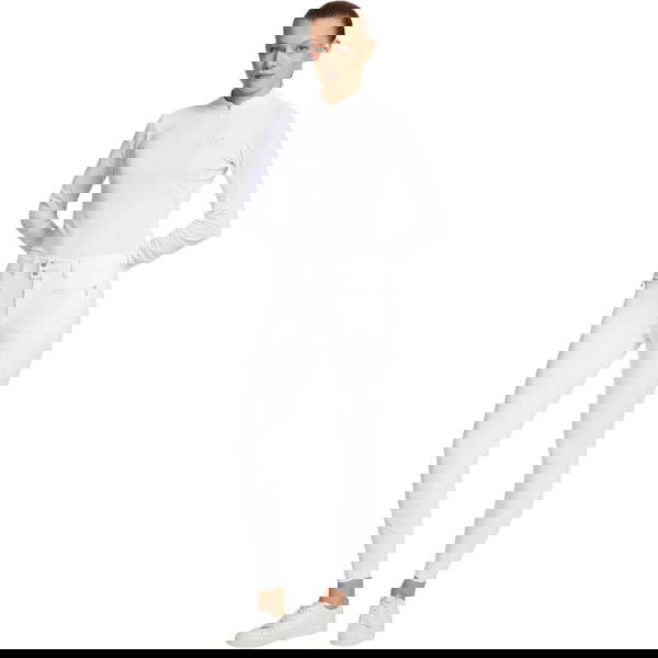 Samshield Women's Riding Breeches Chloe Crystal, Knee Seat, Knee-Grip, UV Protection