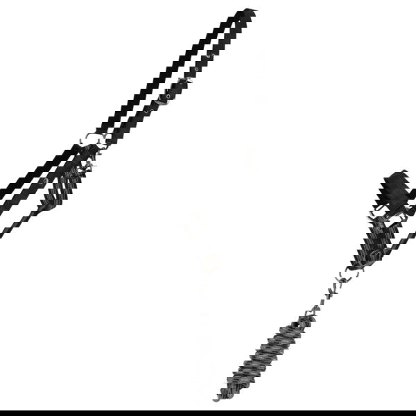 QHP Halter Set Turnout Collection FW25, Nylon Halter, with Lead Rope