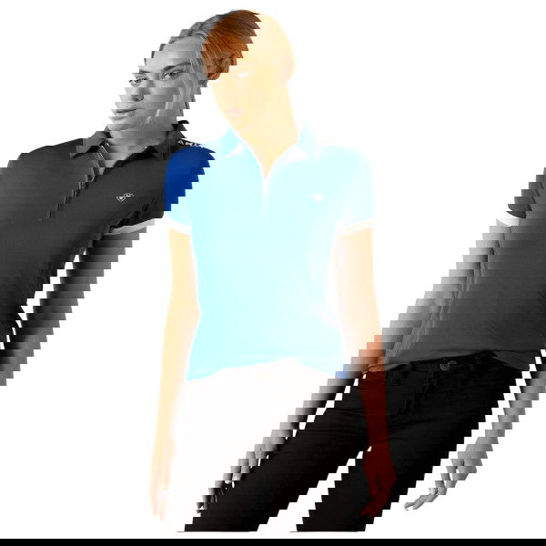 Ariat Shirt Damen Bandera 1/4 Zip, Poloshirt, kurzarm