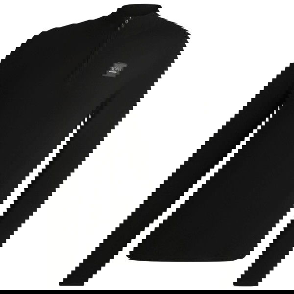 BOSS Equestrian Men's Sweater Rouven Half Zip FW25, Knitted Sweater