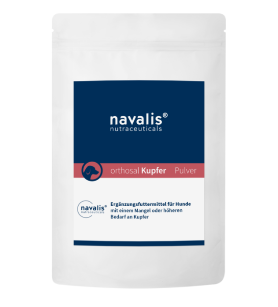 Navalis Orthosal Kupfer Dog, Ergänzungsfuttermittel, Pulver