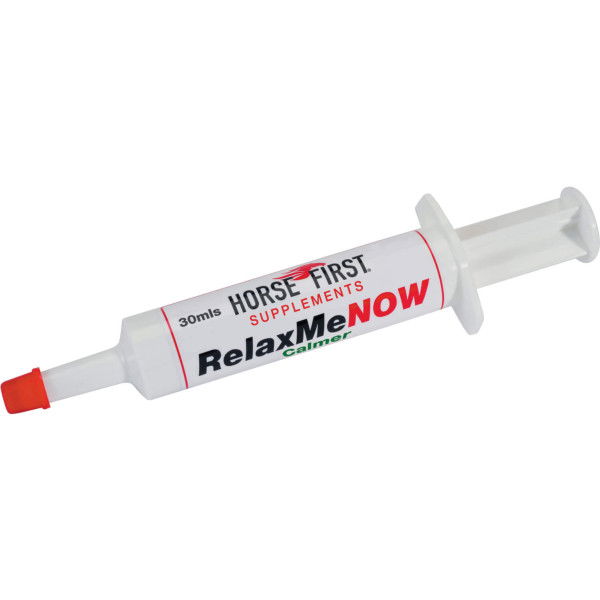 Horse First Relax Me Now Mouth Syringe, Supplementary Feed, Paste