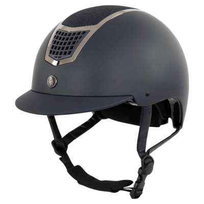 BR Riding Helmet Lambda VG1, with Glitter Top