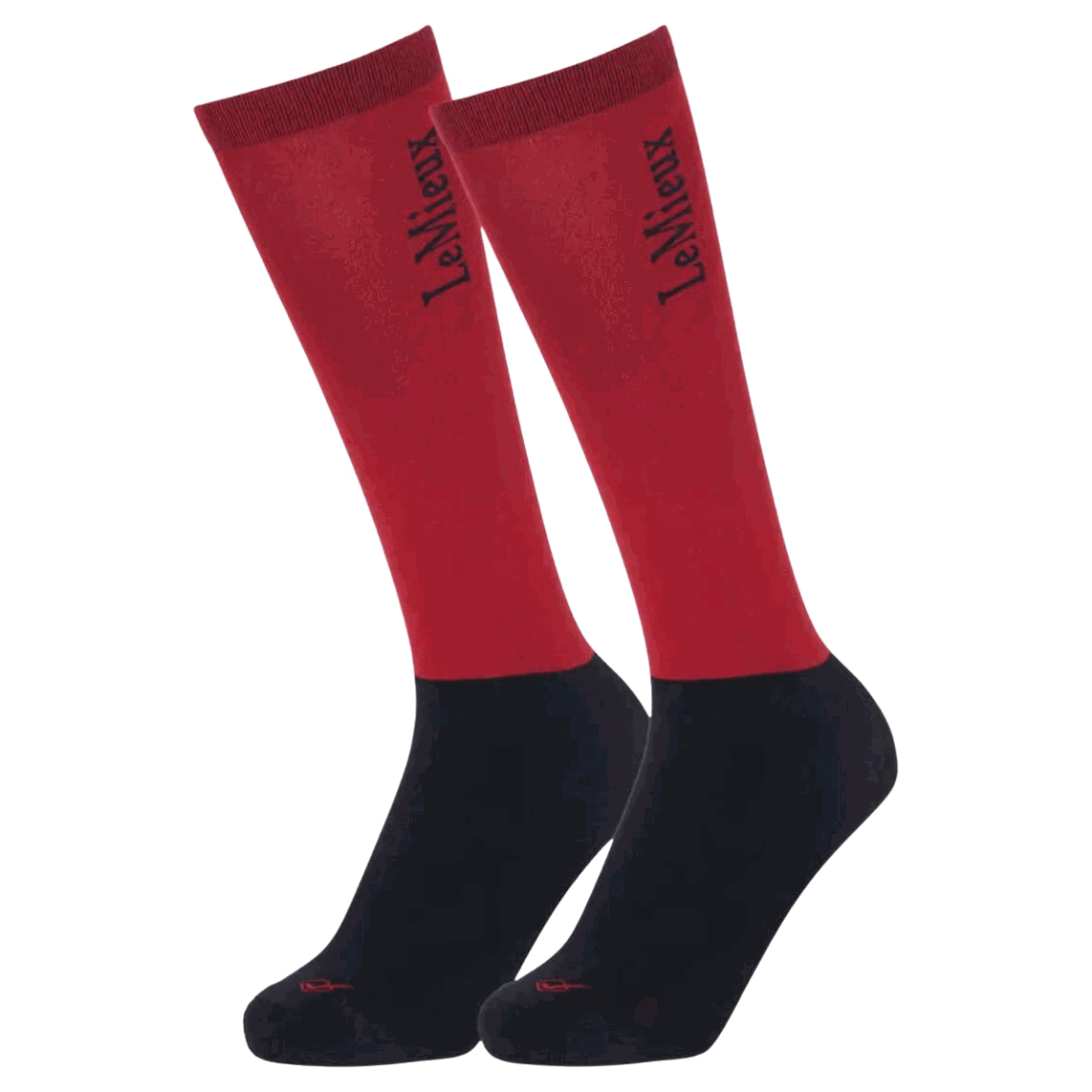 LeMieux Reitsocken Competition Socks, 2er Set