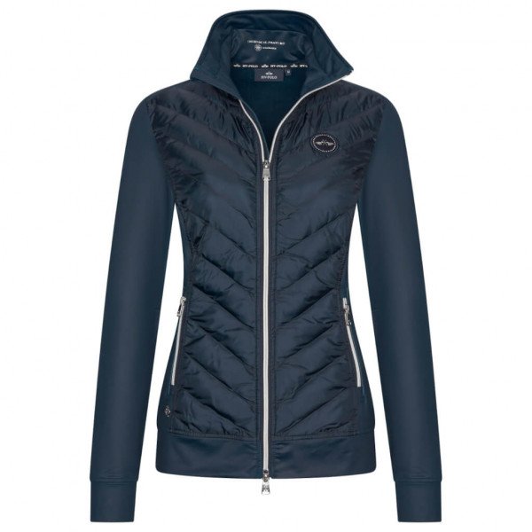 HV Polo Women's Sweat Jacket HVPMarly FW22, Quilted Sweat Jacket