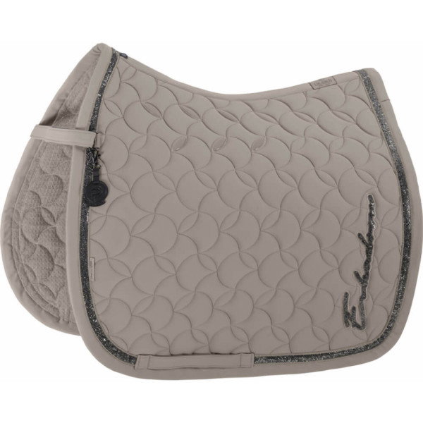 Eskadron Saddle Pad Pro Soft Glitter Platinum FW26, Dressage Saddle Pad