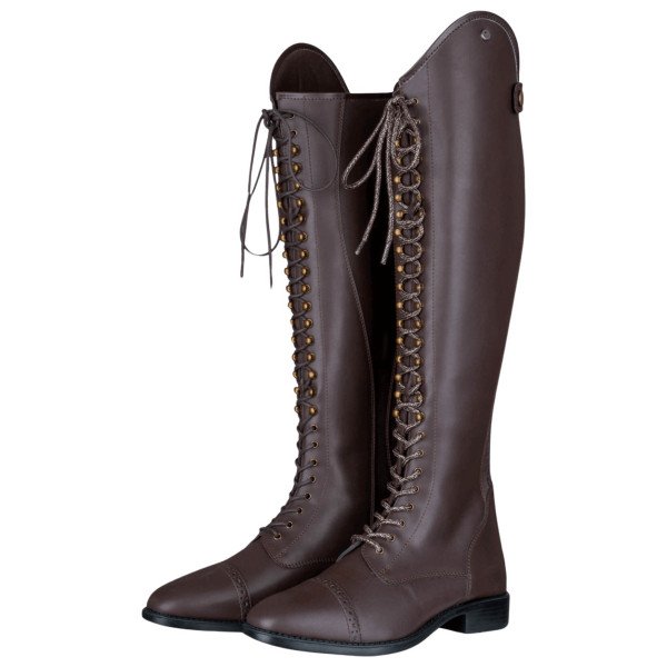 ELT Riding Boots Portland Polo, Women, Brown, with Lacing
