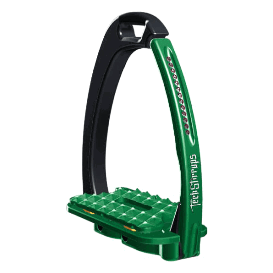 Tech Stirrups Steigbügel Venice Swarovski Plus Evo, Sicherheitssteigbügel