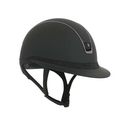 Samshield Reithelm Miss Shield 2.0 SM, Frontal Band + Blason Ultra Fine Rock, Trim Black Chrome