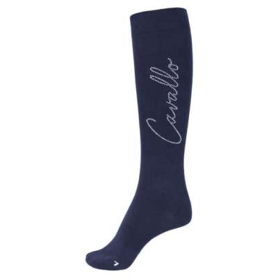 Cavallo Reitsocken SINDI – Funktionsstrümpfe Für Damen Mit Motiv, Gefüttertem Fuß & Dünnem Schaft