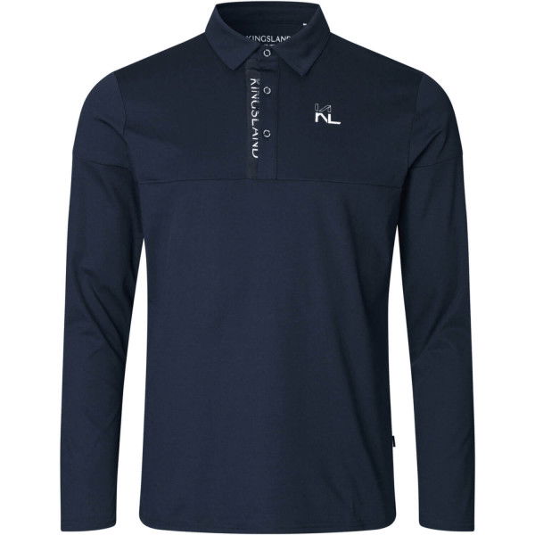 Kingsland Men's Shirt KLviktor FW24, Polo Shirt, Training Shirt, Long-sleeved