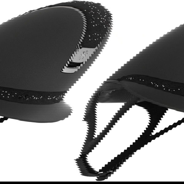 Samshield Reithelm Miss Shield 2.0 SM, Top+FB Crystal Bloom Black, Trim+Blason Black Chrome
