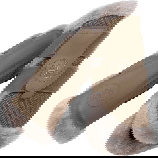 Eskadron Gamaschen Mesh Fauxfur Platinum HW25, Kunstfell Gamaschen