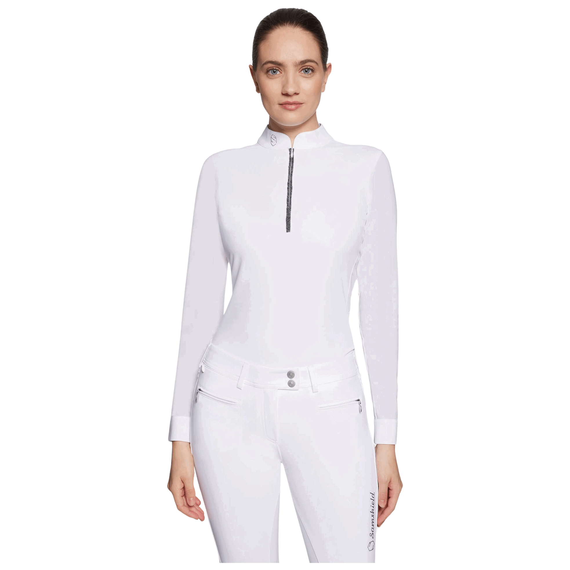 Samshield Turniershirt Damen Aloise Boreal, langarm, UV-Schutz