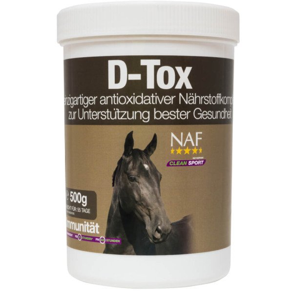 NAF D-Tox, Entgiftung, Ergänzungsfuttermittel