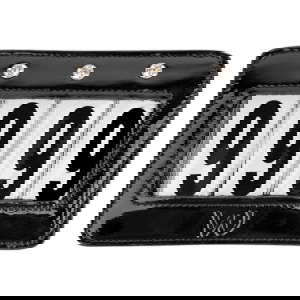 Waldhausen Startnummern Lackleder, 4-stellig, 2er Set, Eckig