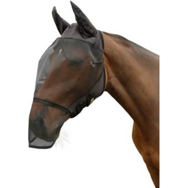 Covalliero Fly Mask with Ear and Nose Protection