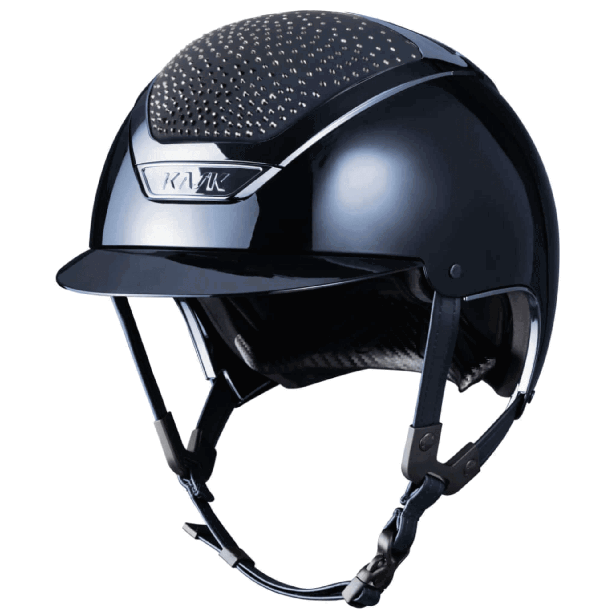 Kask Reithelm Dogma Pure Shine Swarovski Waterfence Diamond Mix