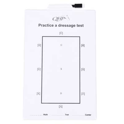 QHP Whiteboard with Dressage Arena