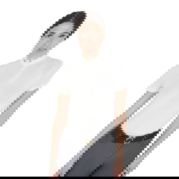 Equestro Shirt Damen, Trainingsshirt, Turniershirt, kurzarm