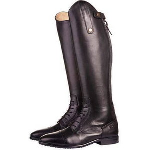Kids' Horse Riding Boots - 100 Black - Black - Fouganza