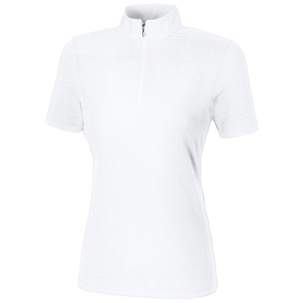 Pikeur Women's Competition Shirt Jaquard SS24, short-sleeved