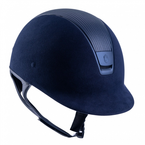 Samshield Riding Helmet Premium Classic, Top Leather, Trim + Blazon Matt, Matt Collection