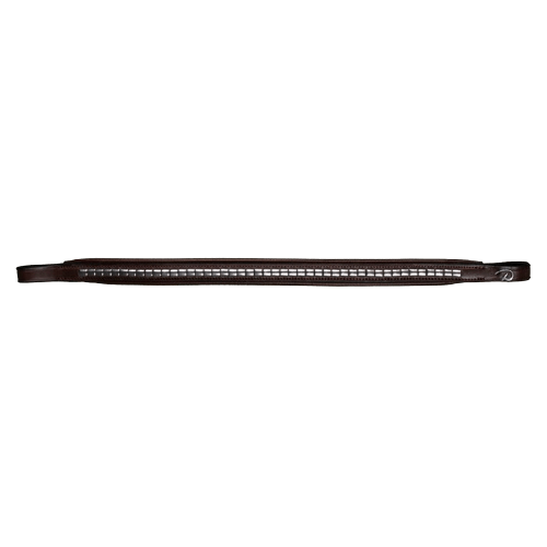 Dyon Browband Silver Clincher NEC Straight
