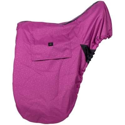 QHP Saddle Cover Collection SS24 with Girth Pockets