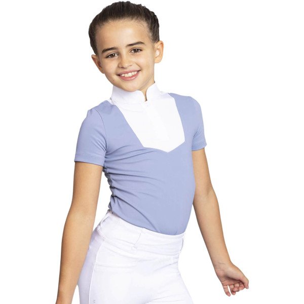Maximilian Equestrian Kids's Shirt Sienna Show, short-sleeved