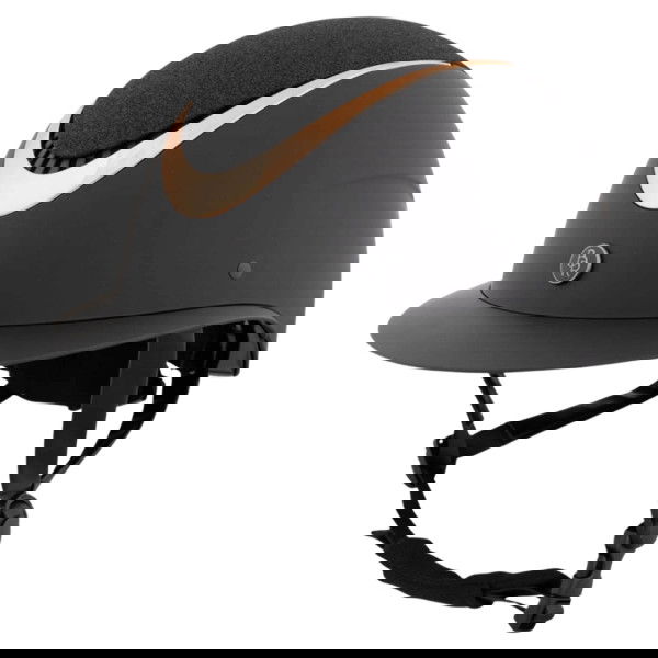 BR Reithelm Theta Plus Glitter VG1, breites Schild