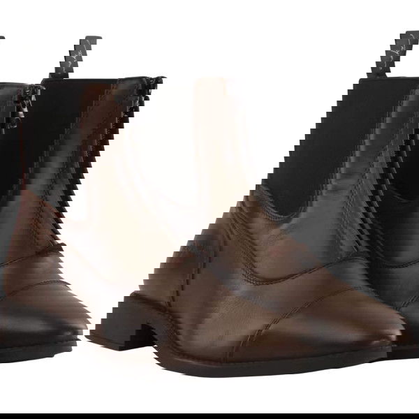 Dyon Stiefeletten Kinder, mit Frontreißverschluss, Leder