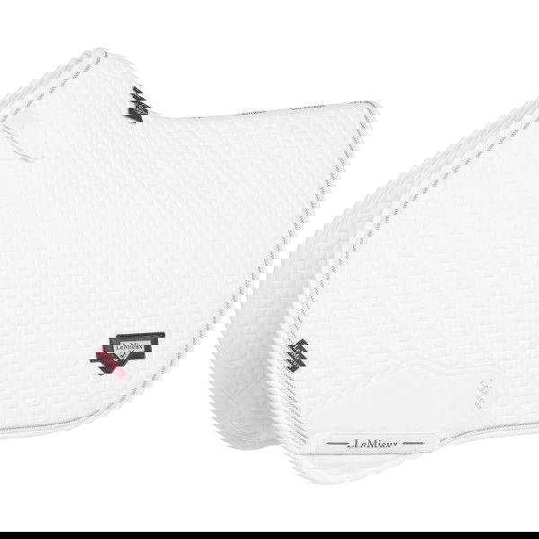 LeMieux Saddle Pad Puissance Suede Close Contact, Jumping Saddle Pad