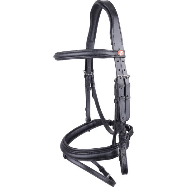 Kieffer Bridle Ultrasoft Economy, English Combined, with Reins