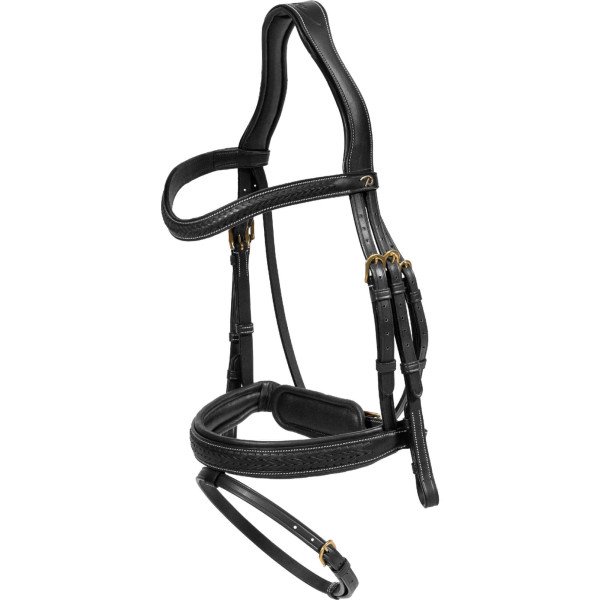 Dyon Bridle Dyajaz D Collection, braided, with Swedish Noseband