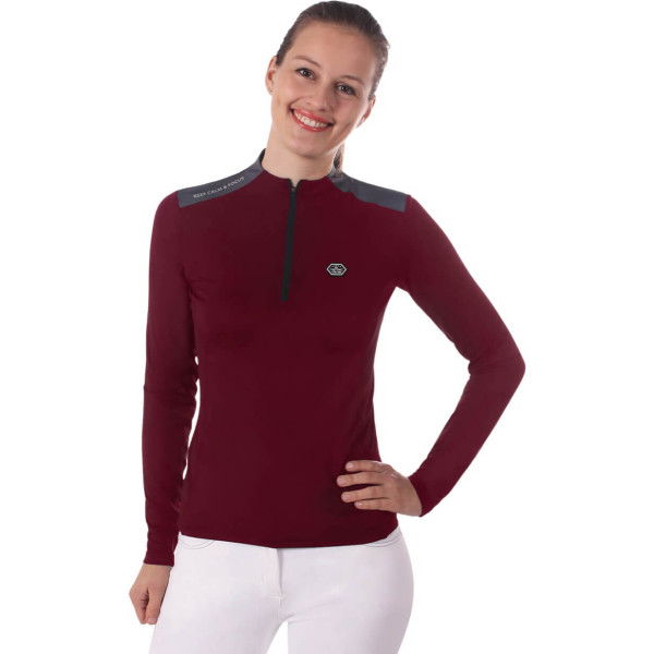 QHP Women's Sports Shirt Utha, long-sleeved