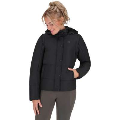 QHP Women's Jacket Rayah FW25, Winter Jacket, 2-in-1 Jacket, Detachable Hood and Sleeves