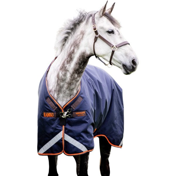 Horseware Outdoor Rug Rambo Original Turnout with Leg Arches, 100 g