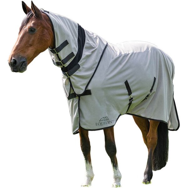 Equiline Fly Rug Lemonsfly Mesh Paddock Rug SS24, with Neck Section