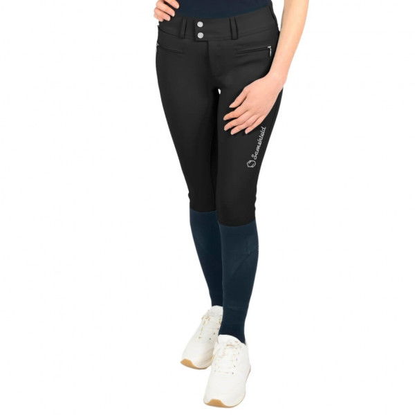 Samshield Reithose Damen Clara FS22, Vollbesatz, Full-Grip, High Waist, Glitzer